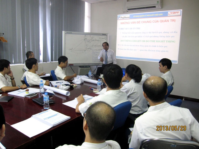 Kỹ năng quản lý sản xuất hiệu quả - Fujikura (ngày 31-05-2013)